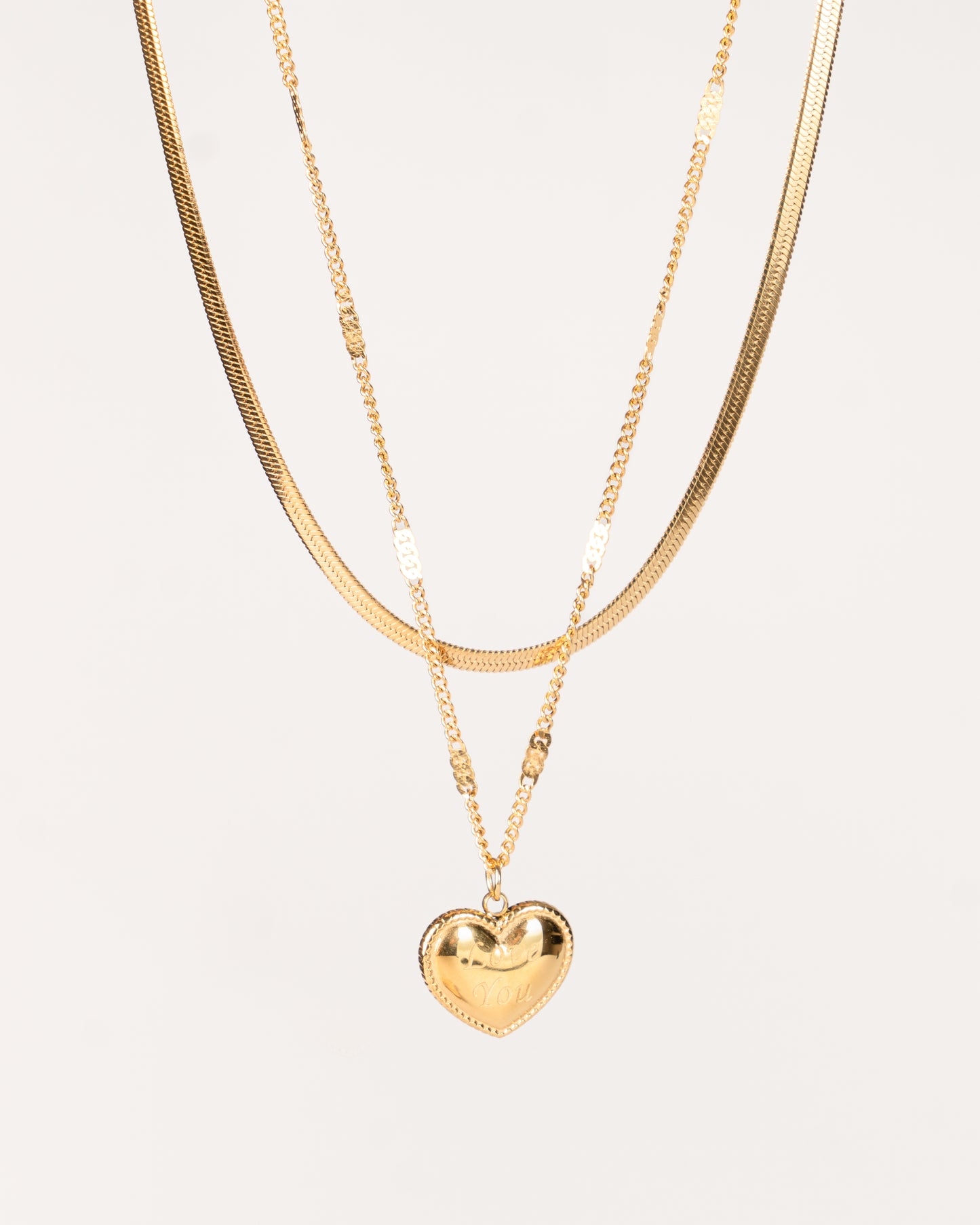 MOM HEART COLLAR
