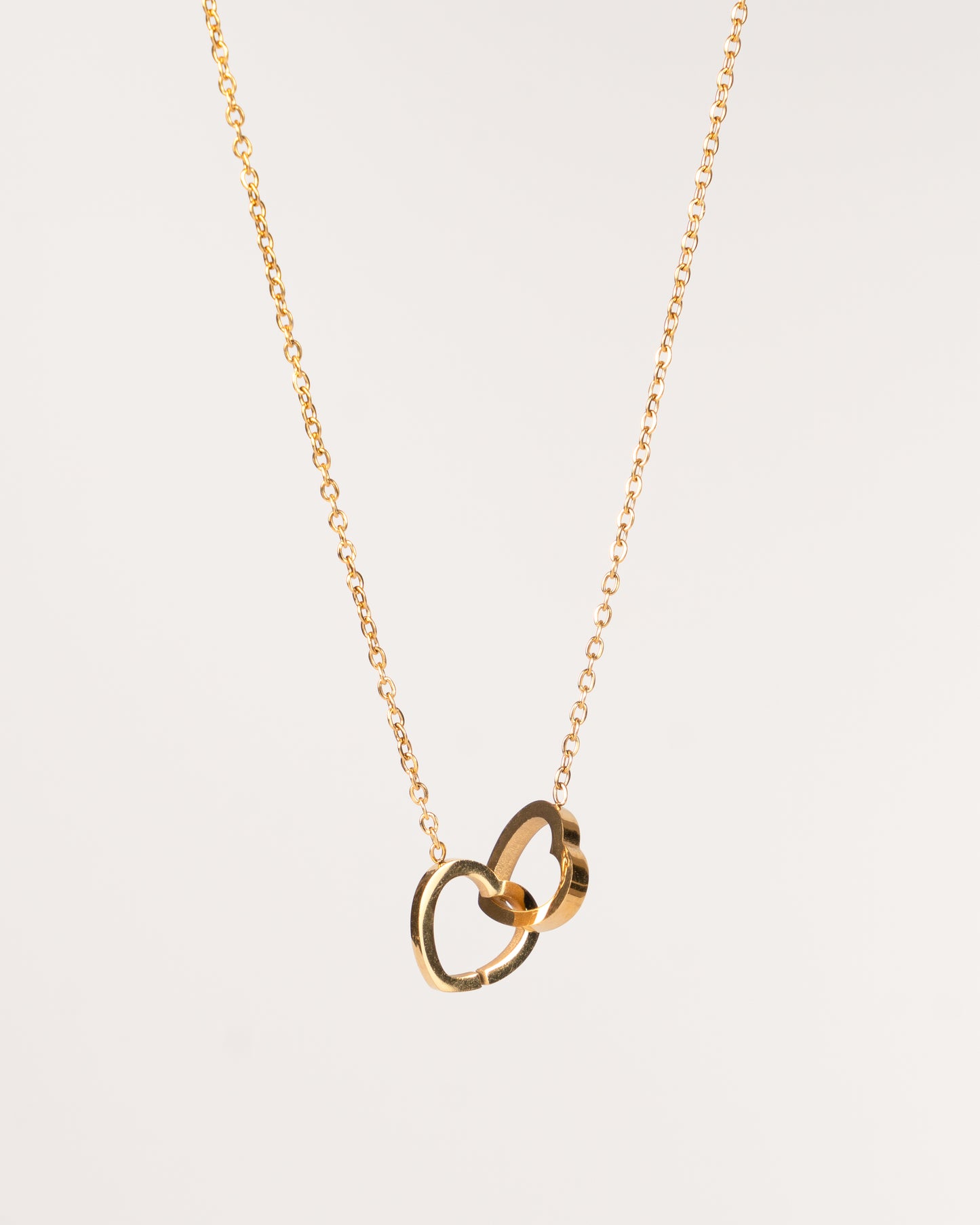 DOUBLE HEART COLLAR