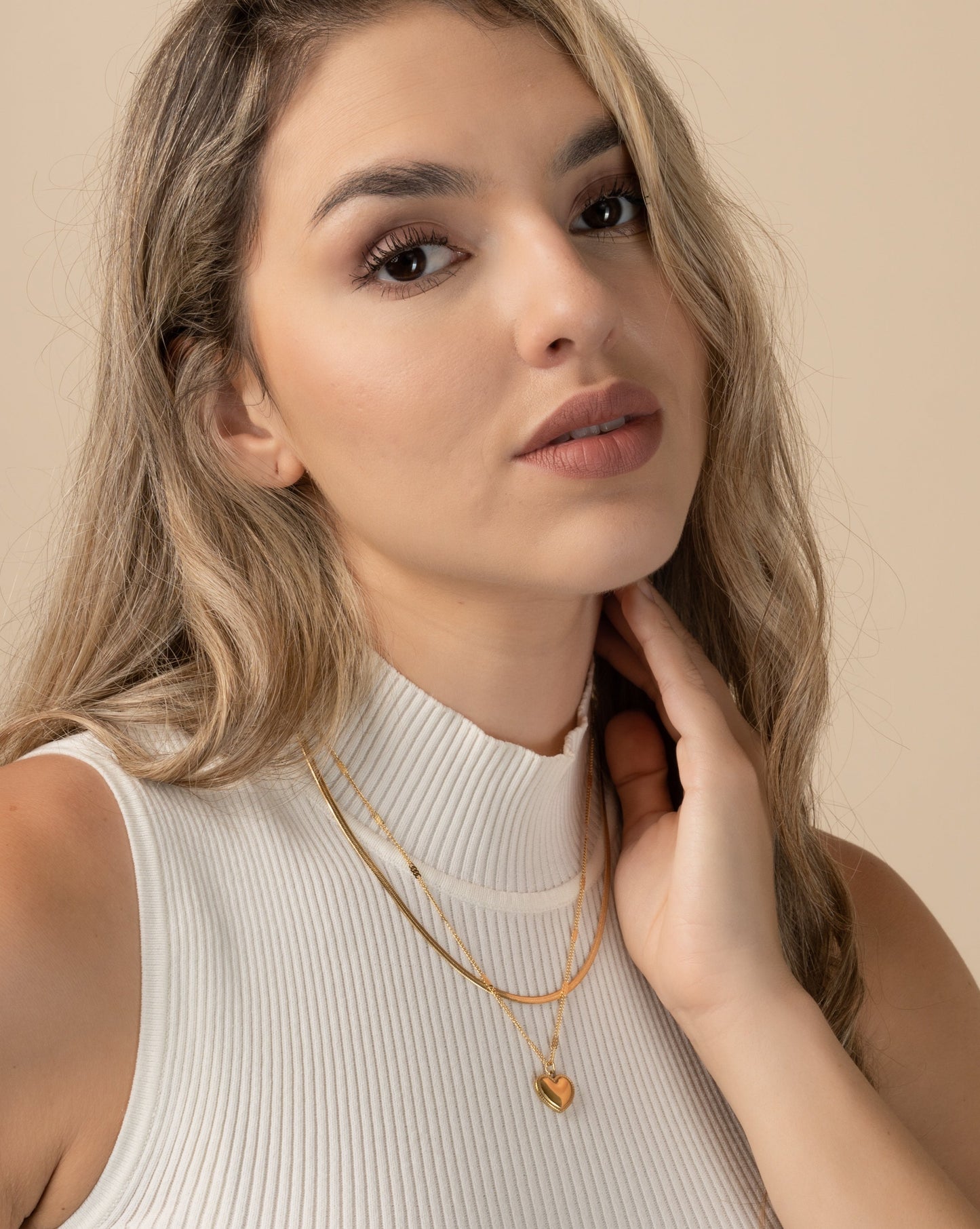 MOM HEART COLLAR
