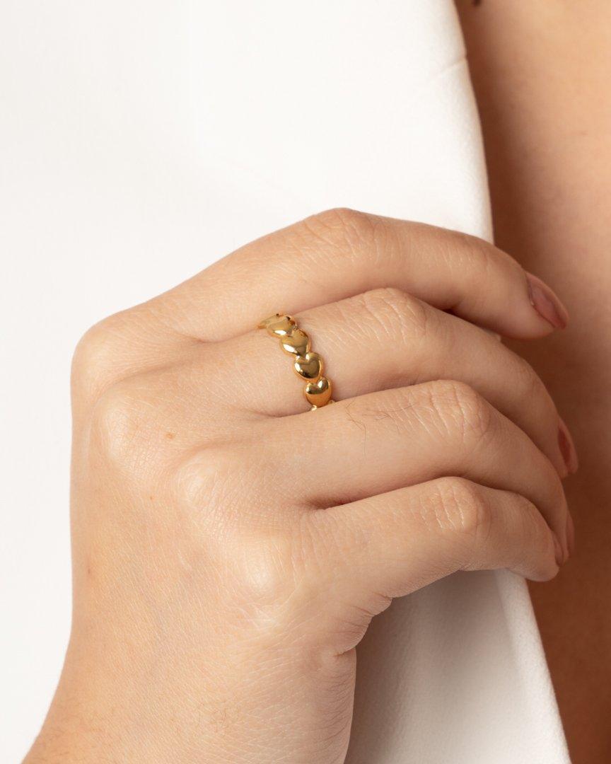 LOVE HEARTS RING - CUORE