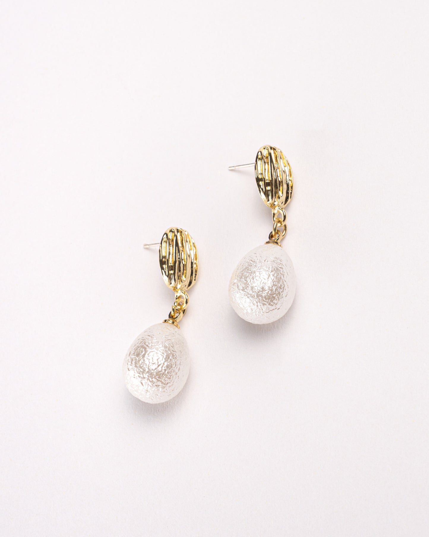 DROP PEARL EARRINGS - CUORE