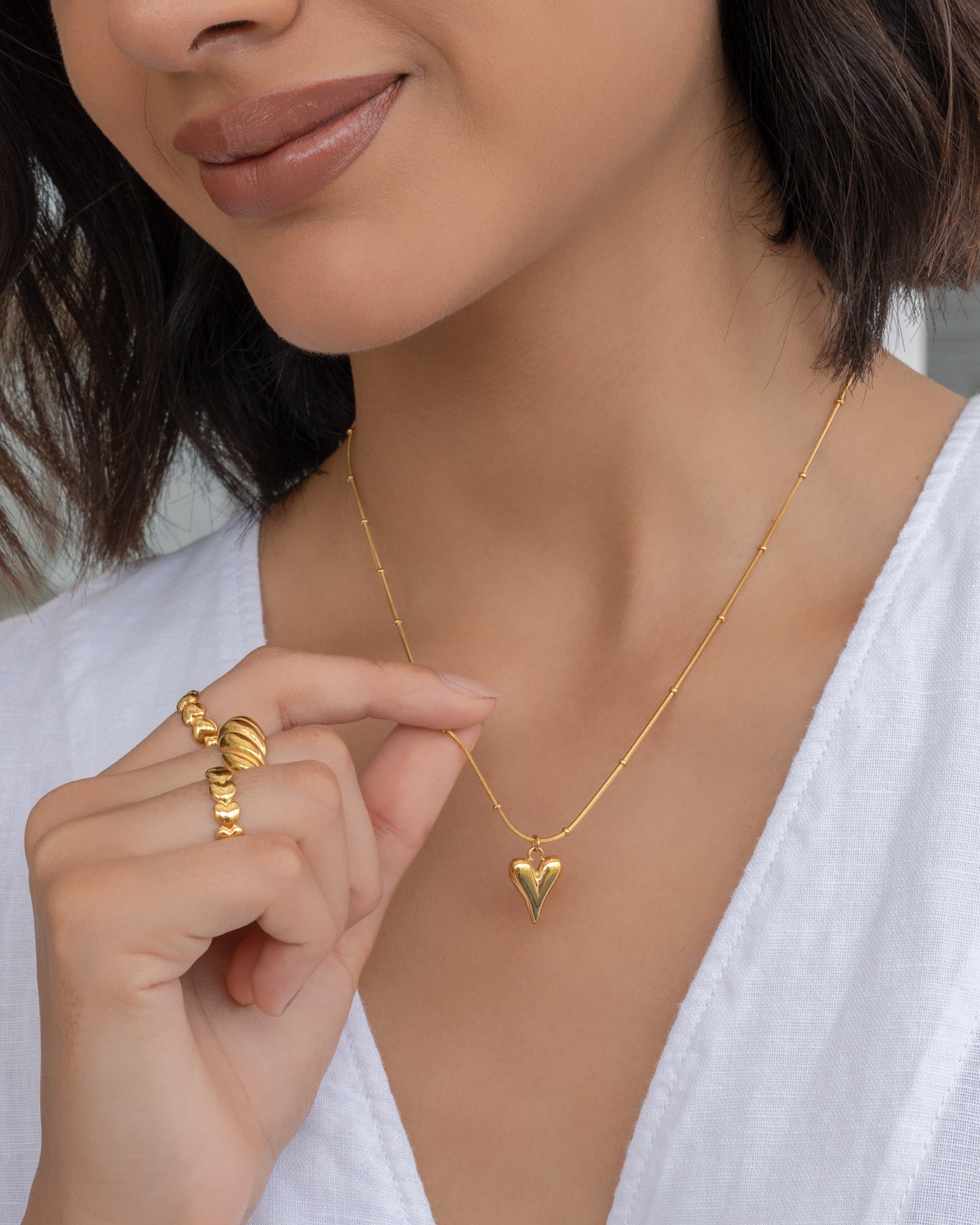 LOVE HEART COLLAR - CUORE