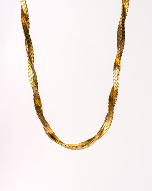 GOLDEN NECKLACE DUO - CUORE