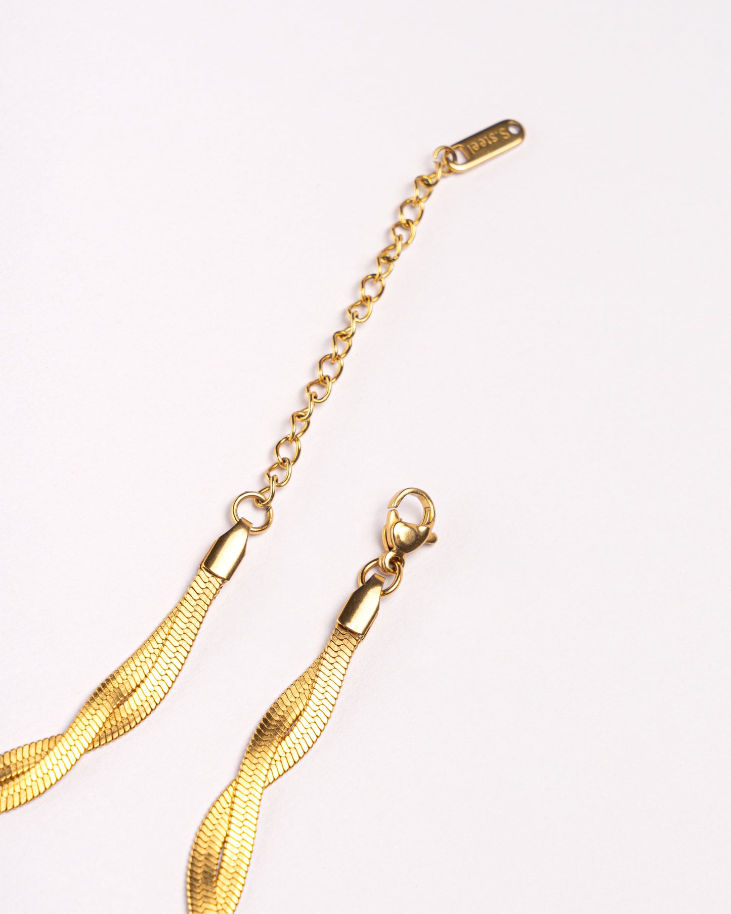 GOLDEN NECKLACE DUO - CUORE